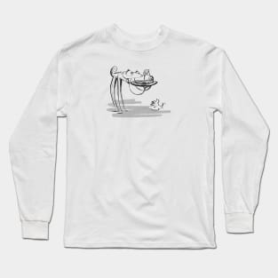 Alien Wafles Long Sleeve T-Shirt